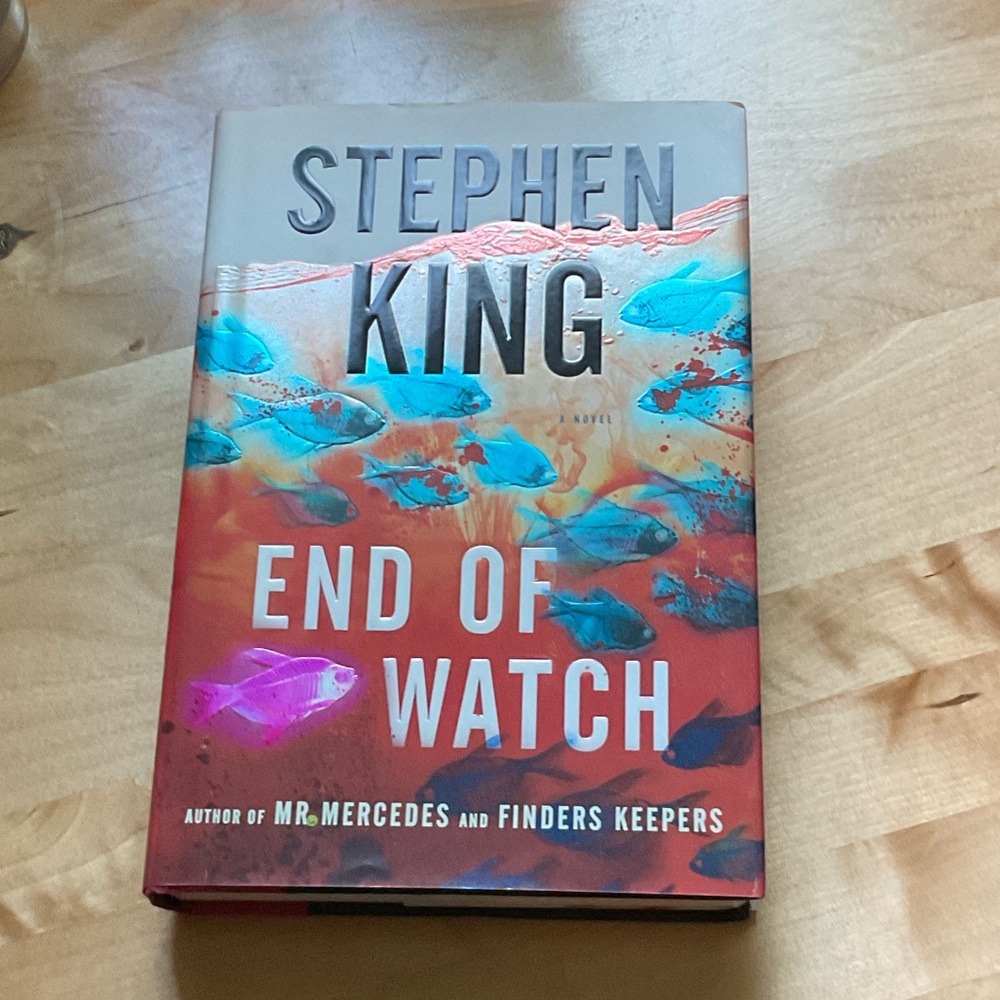 Hardcover edition “End of Watch” by Stephen King